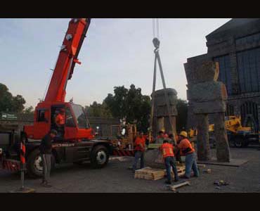 Kato KR101. Montaje los gigantes de Rondinone